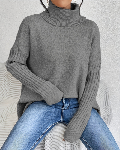 Laila | Übergroßer Polopullover