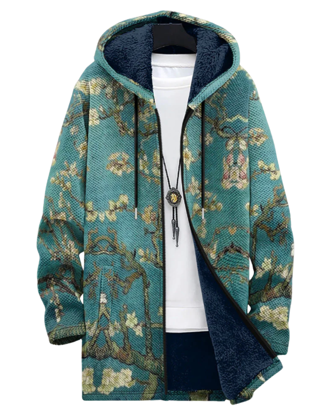 Celine | Luxuriöser, künstlerisch inspirierter Cardigan