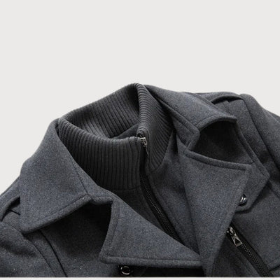 TOMMY SHELBY | Zweiteiliger Mantel für Herbst und Winter