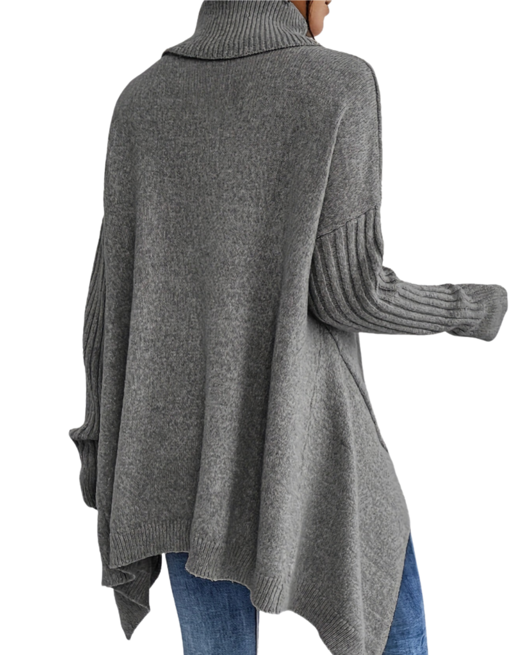 Laila | Übergroßer Polopullover