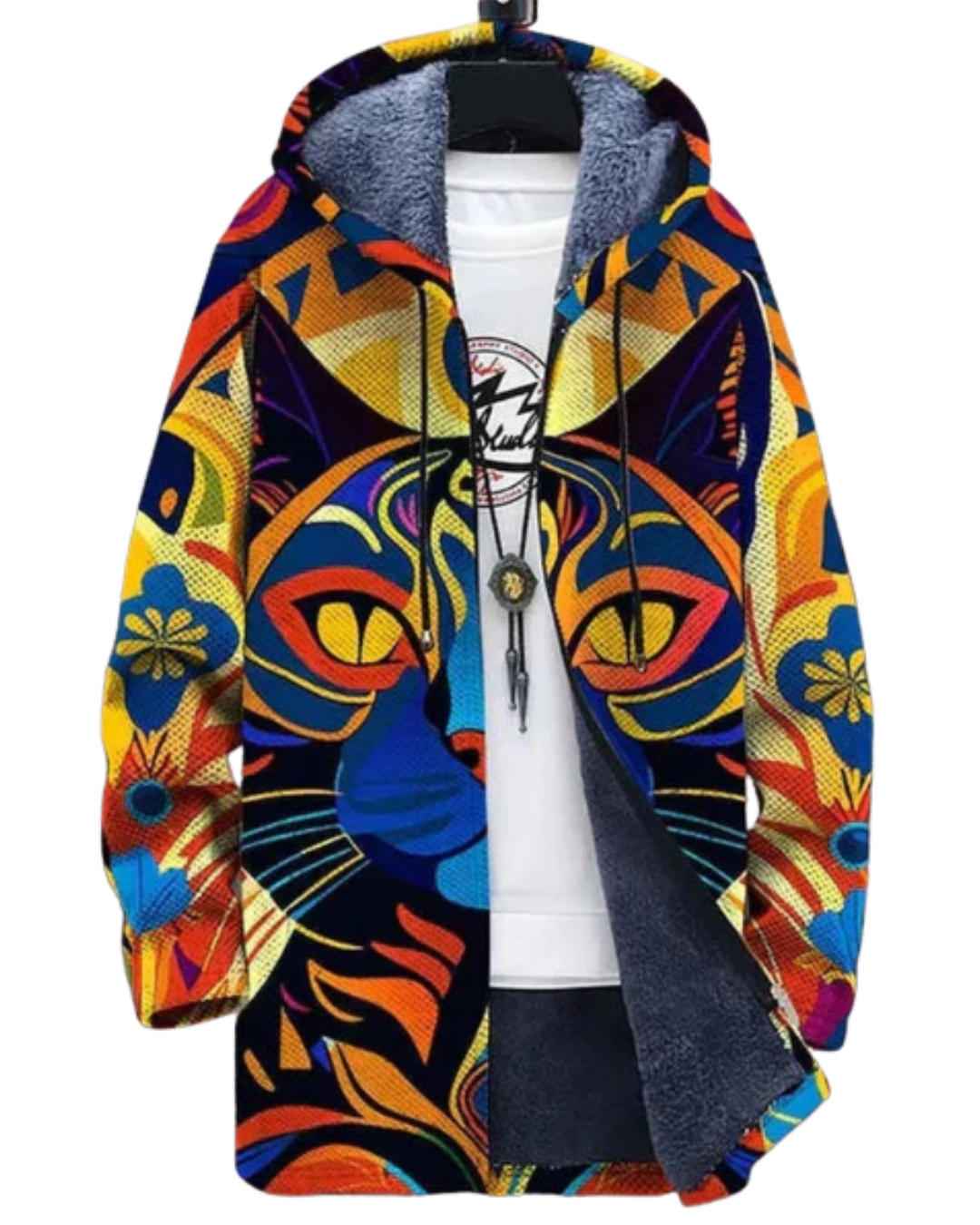 Tarni | Luxuriöser Cardigan mit künstlerischer Inspiration