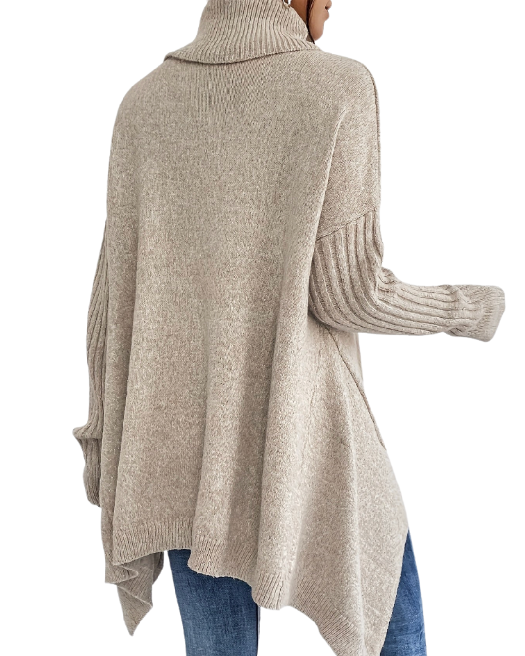 Laila | Übergroßer Polopullover