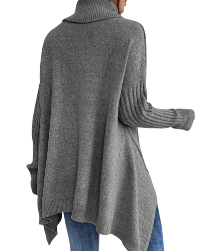 Laila | Übergroßer Polopullover