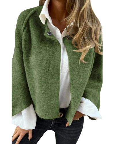 Lina | Eleganter Mantel mit ausgestellten Ärmeln