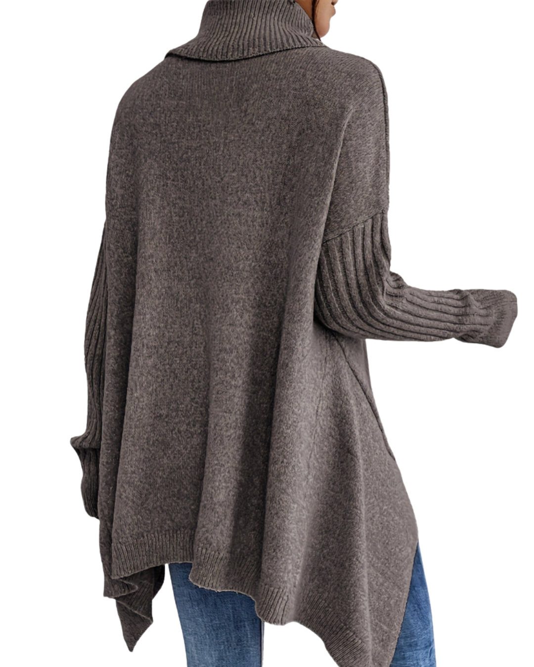 Laila | Übergroßer Polopullover