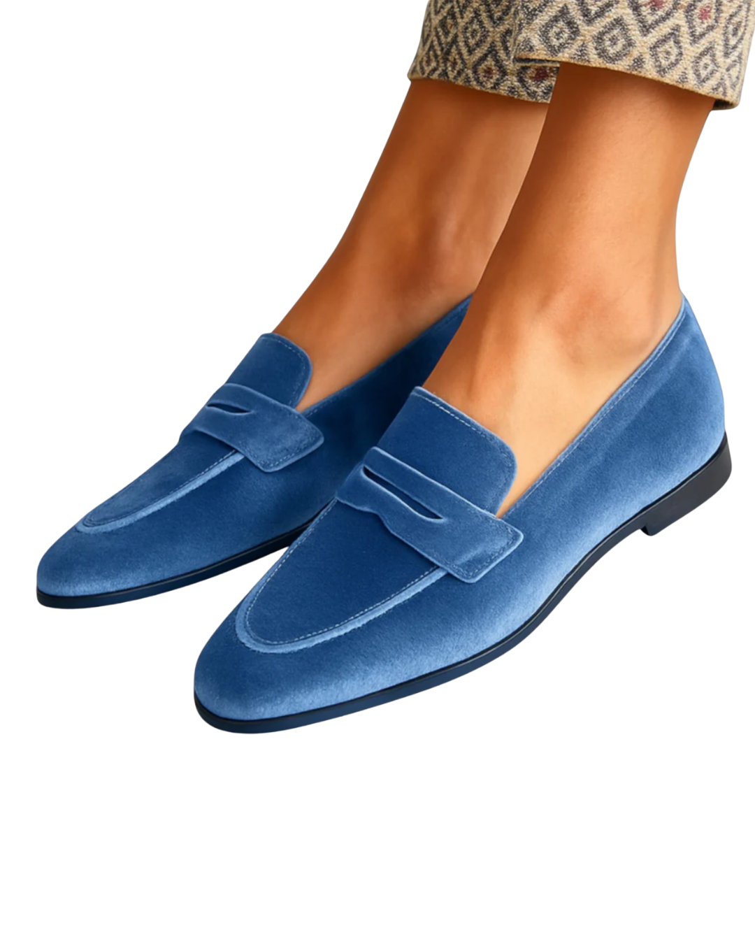 Jane | Loafers aus weichem Samt
