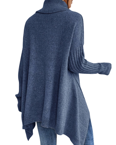 Laila | Übergroßer Polopullover