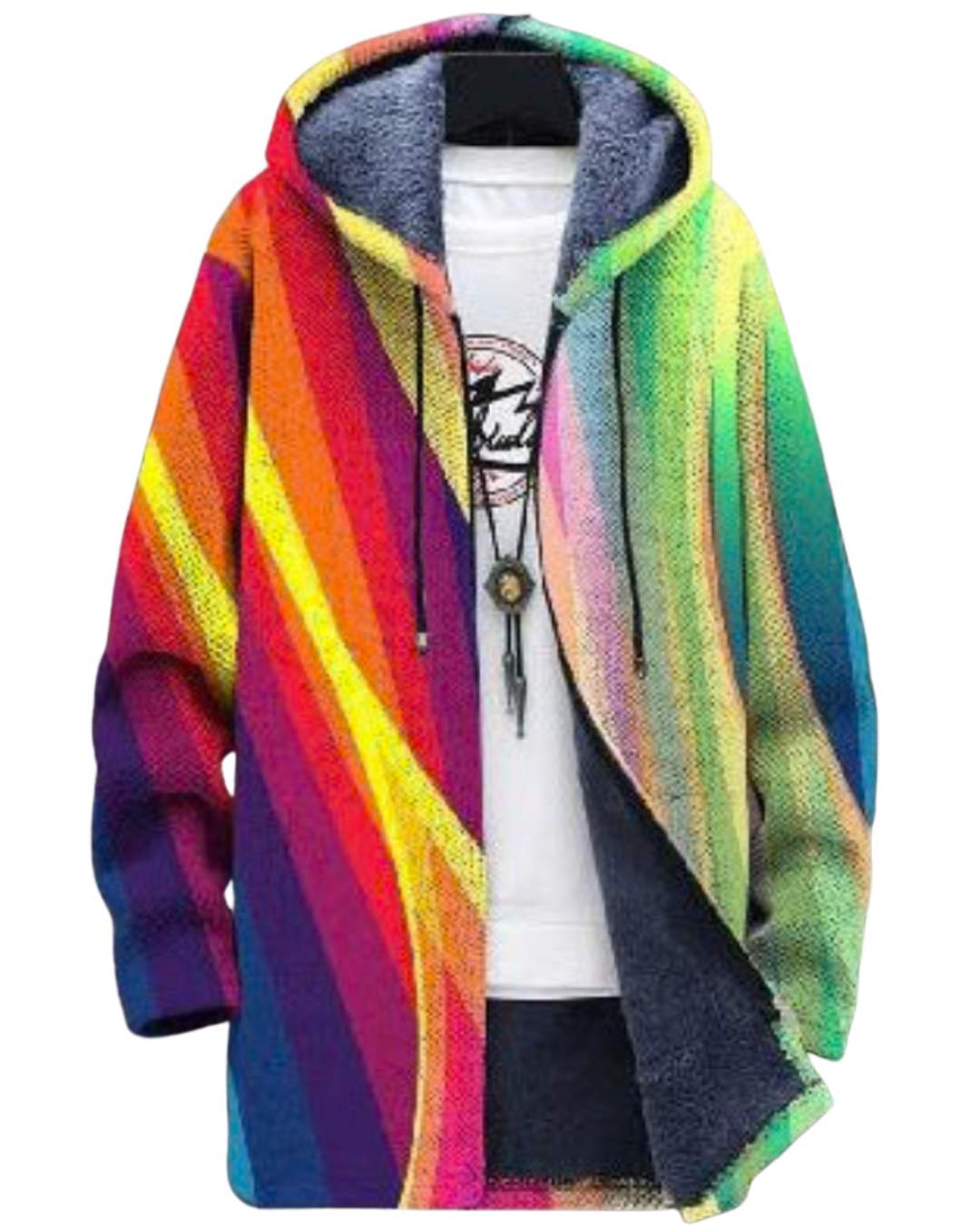 Kira | Luxuriöser Cardigan mit künstlerischer Inspiration