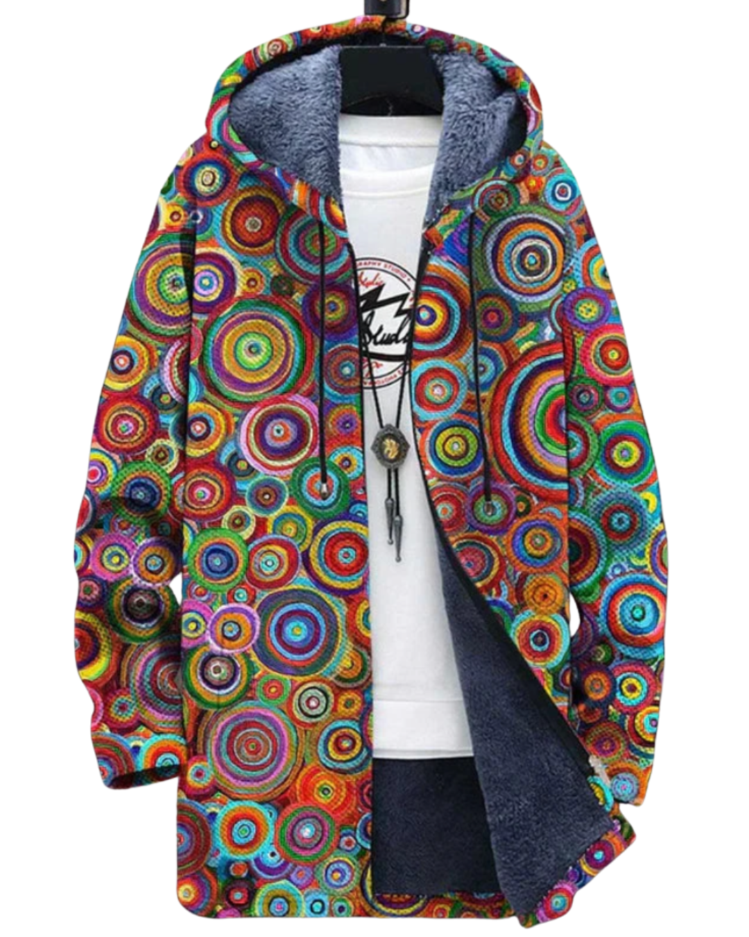 Karri | Luxuriöser Cardigan mit künstlerischer Inspiration