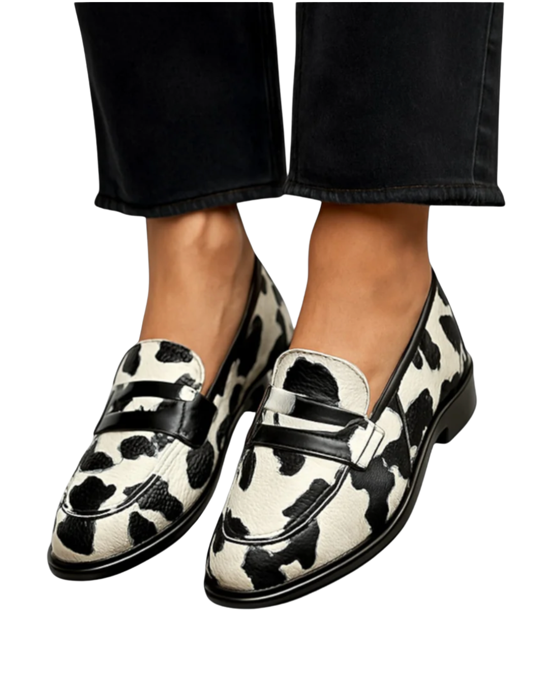 Jacqueline | Loafers mit Print