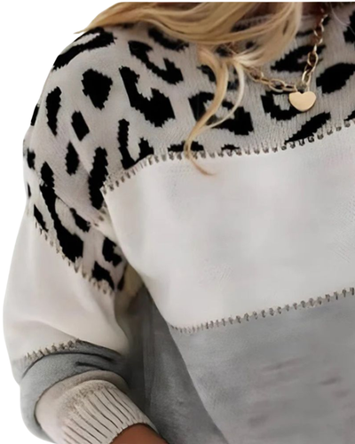 Maison Valmont | Eleganten Leopardenpullover