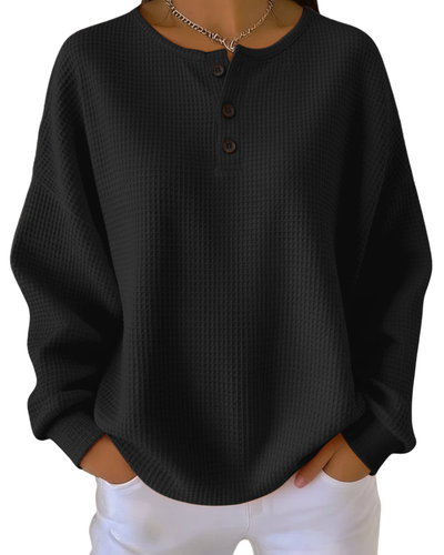 Anne | Lässiges Sweatshirt mit Kragen