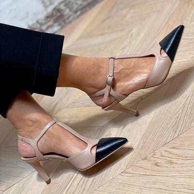 Evrardine | Zweifarbige Pumps