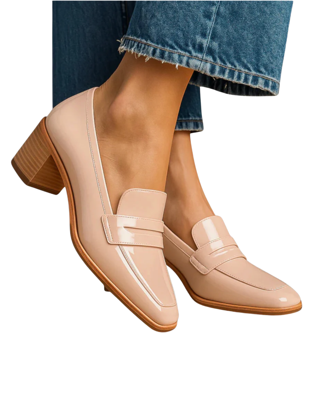 Daisy | Glänzende Loafers