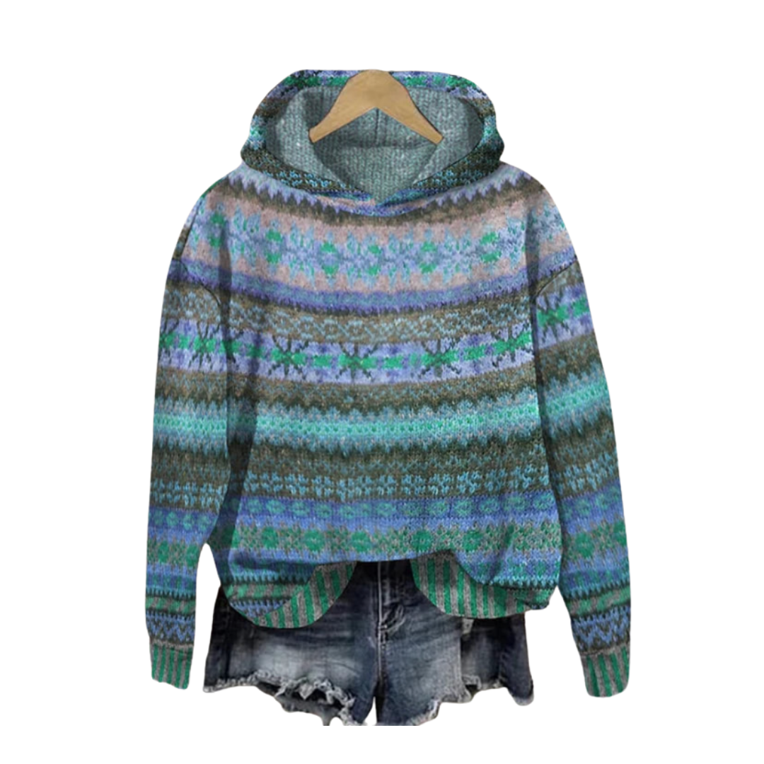 Sophia | Zeitloses Muster Hoodie