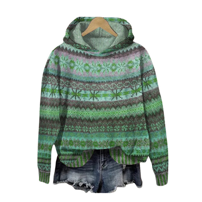 Sophia | Zeitloses Muster Hoodie