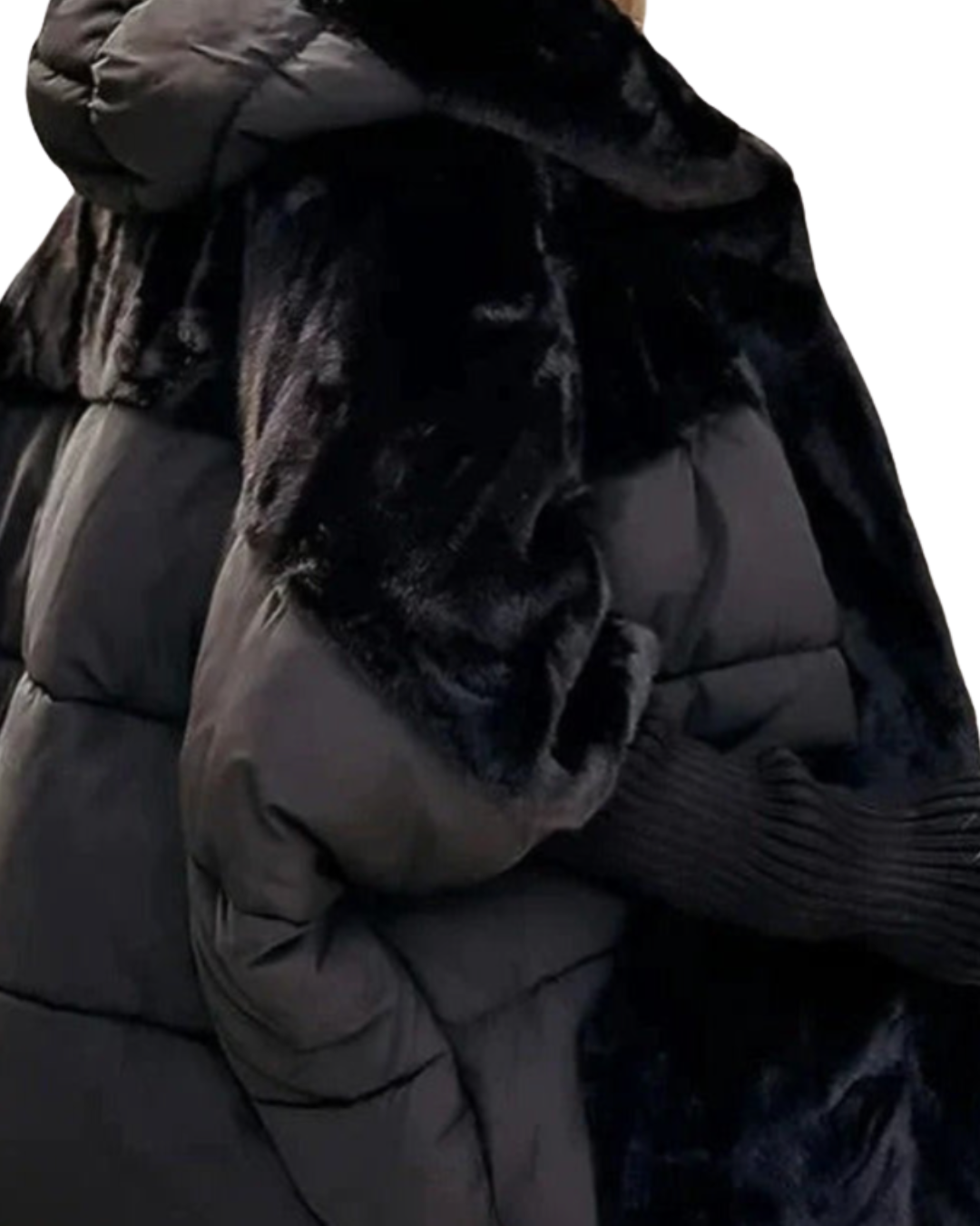 Dominika | Warme Daunenjacke mit Kapuze