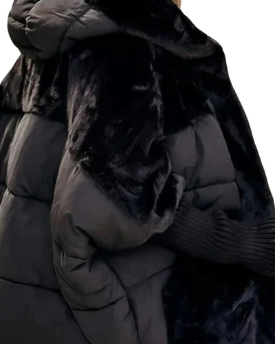 Dominika | Warme Daunenjacke mit Kapuze