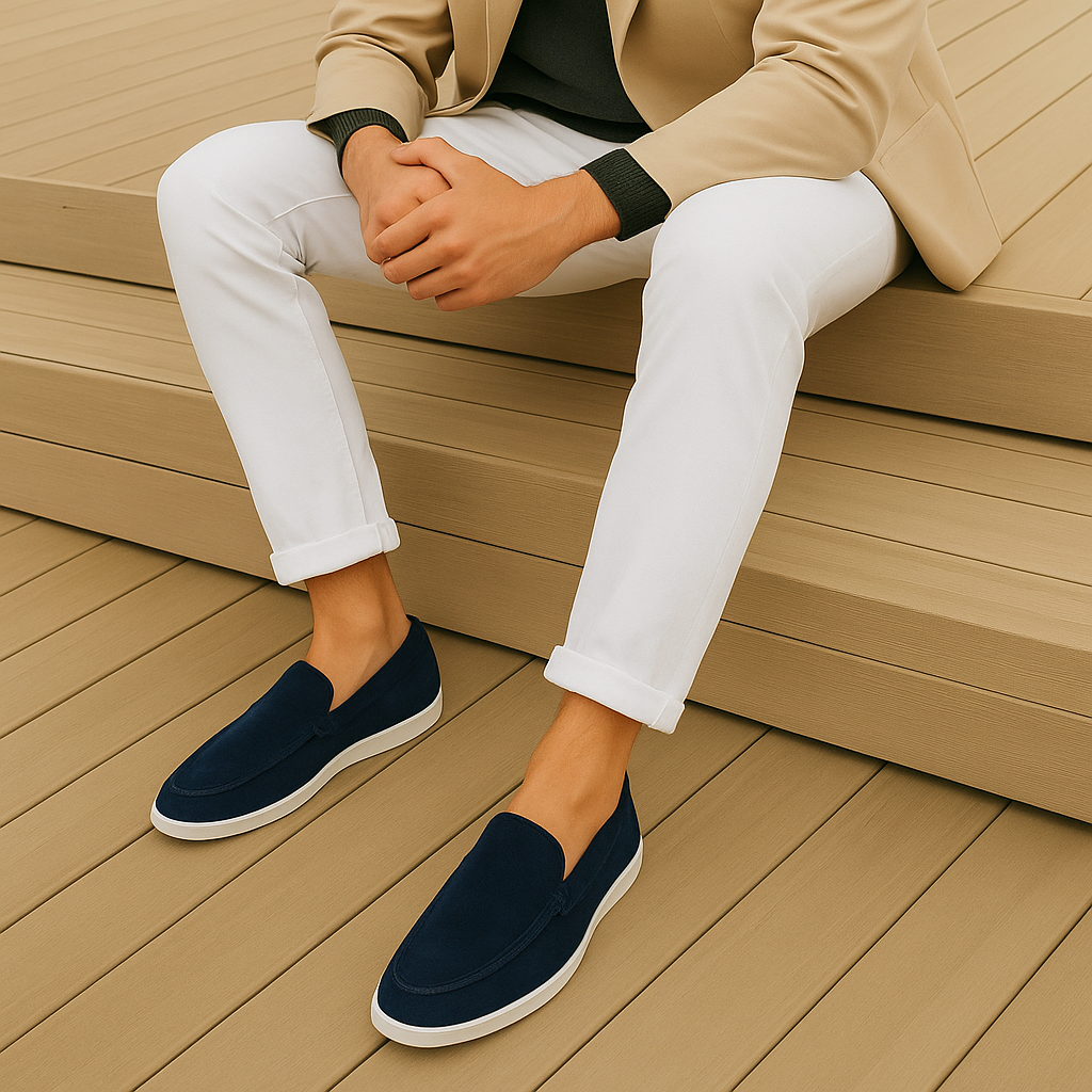 Joel | Elegante Halbschuhe aus Wildleder