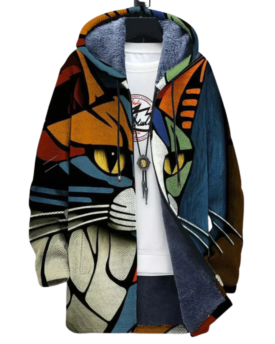 Heinz | Luxuriöse, künstlerische Strickjacke