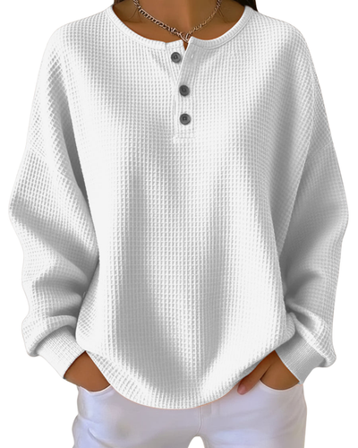 Anne | Lässiges Sweatshirt mit Kragen