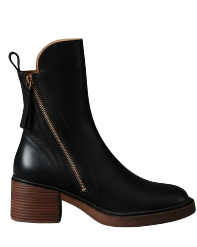 Frieda | Stiefel mit bequemem Absatz, elegant und zeitlos