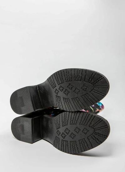 Theresa | Gefütterte Stiefel mit Absatz und verstellbarem Schaft – Naturleder