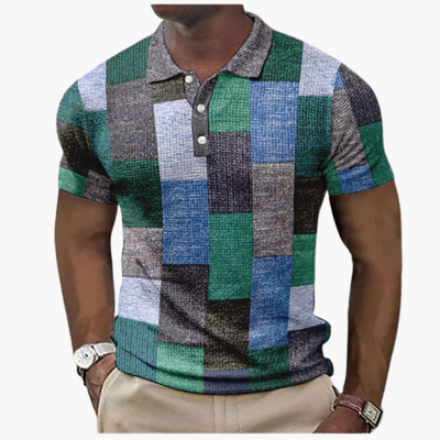 Miles | Europäisches Streetstyle-Hemd mit Print