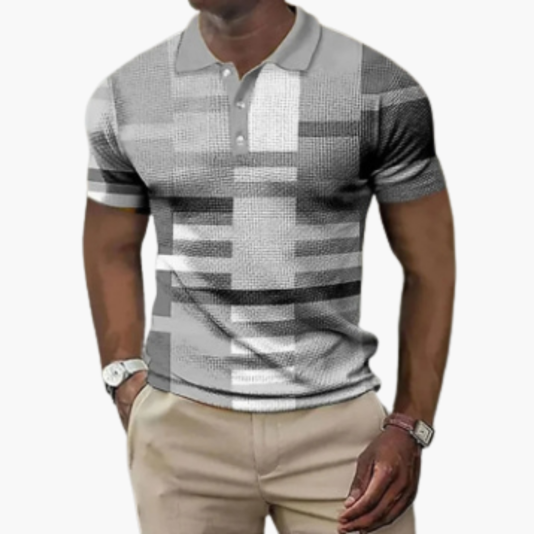 Miles | Europäisches Streetstyle-Hemd mit Print