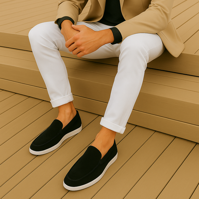 Joel | Elegante Halbschuhe aus Wildleder