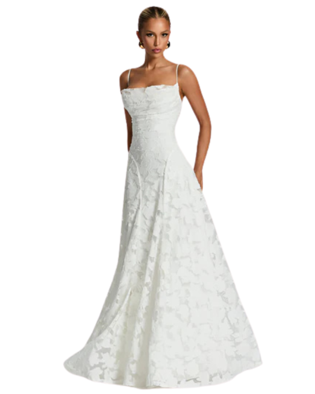 Francisa | Spitzenkorsett-Maxikleid