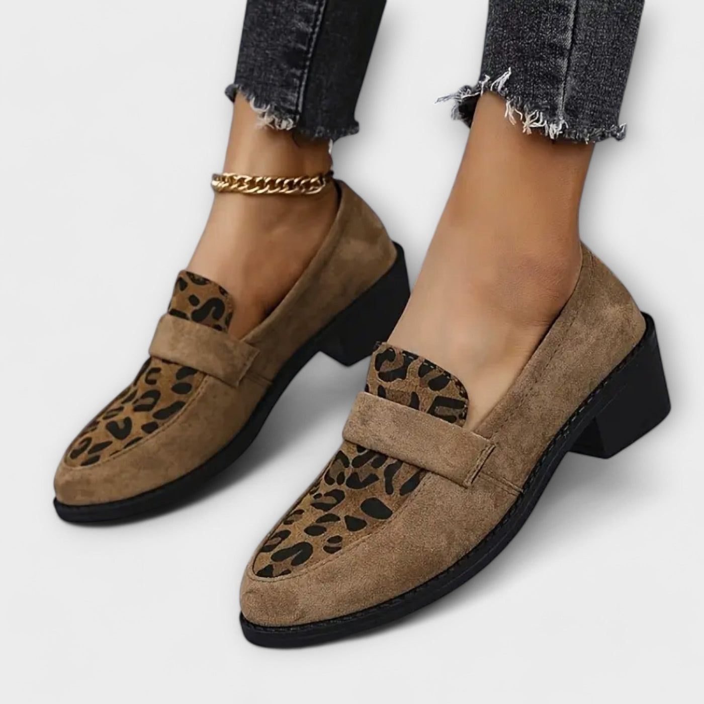 Karla | Elegante Damenschuhe mit Leopardenmuster