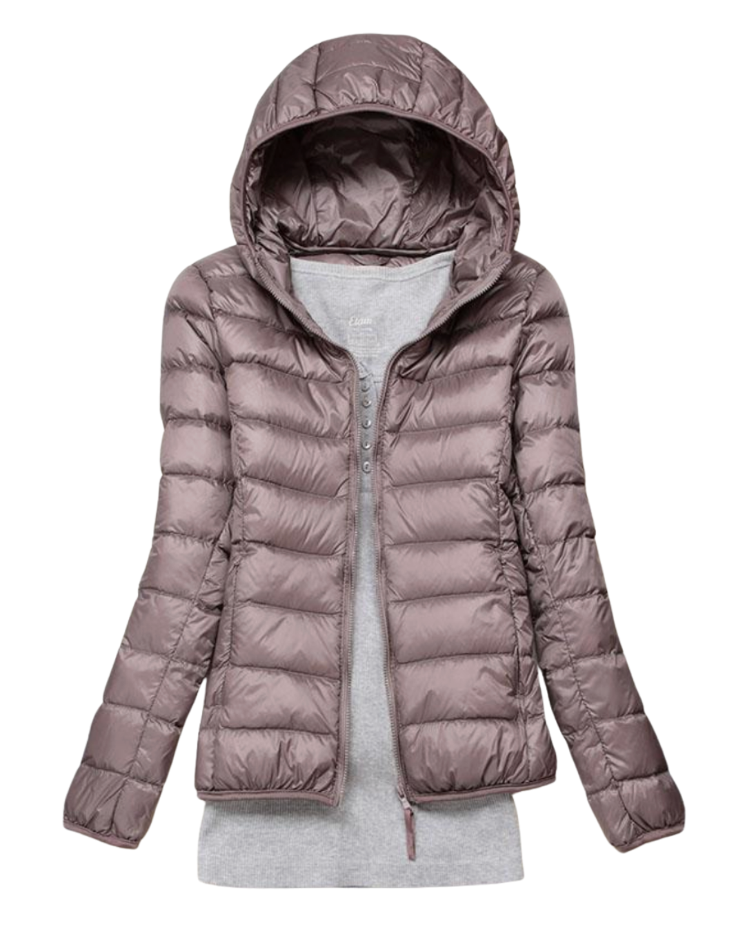 Nord – Neue wasserdichte Jacke mit Füllung aus weißen Entenfeder