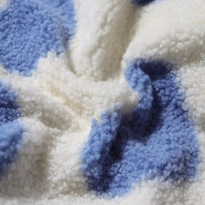 Klara | Doppelseitige Jacke mit Herzchenmuster