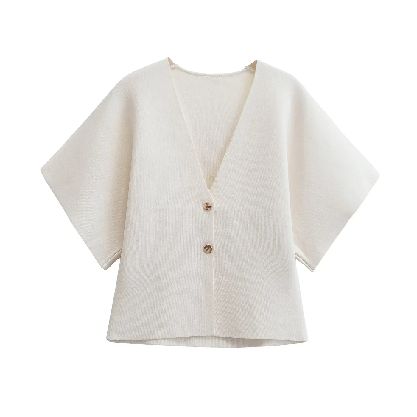 Jade | Minimalistische, elegante Bluse mit Knopfleiste