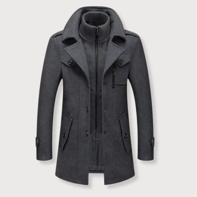 TOMMY SHELBY | Zweiteiliger Mantel für Herbst und Winter