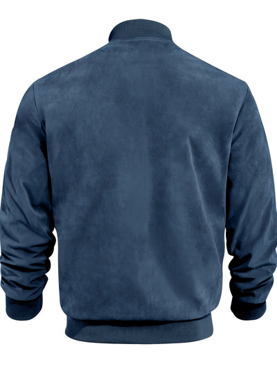 Lars | Retro Herrenjacke aus Wildleder-Optik