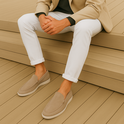 Joel | Elegante Halbschuhe aus Wildleder