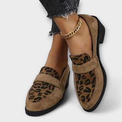 Karla | Elegante Damenschuhe mit Leopardenmuster
