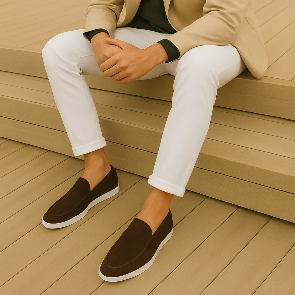 Joel | Elegante Halbschuhe aus Wildleder