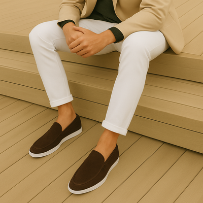 Joel | Elegante Halbschuhe aus Wildleder