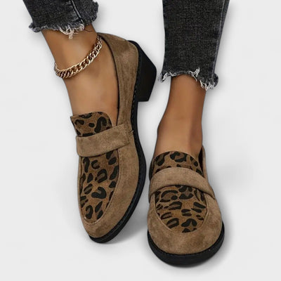 Karla | Elegante Damenschuhe mit Leopardenmuster